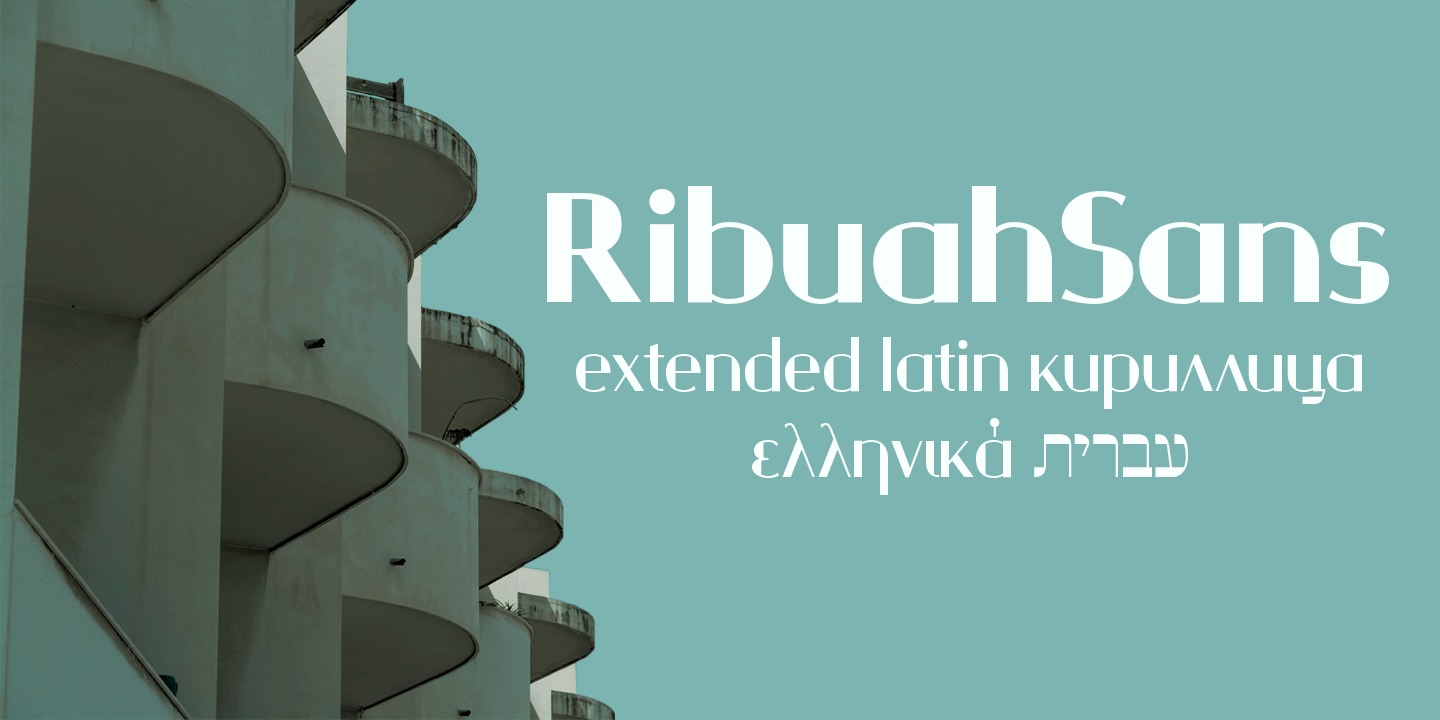 Шрифт Ribuah Sans